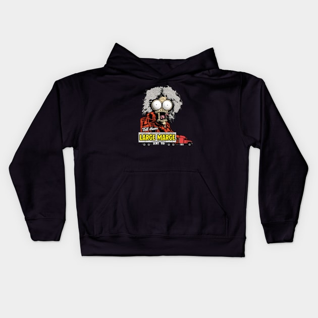 Large Marge Kids Hoodie by Chewbaccadoll